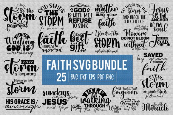 Faith SVG Bundle: A Designer's Review for Embroidery