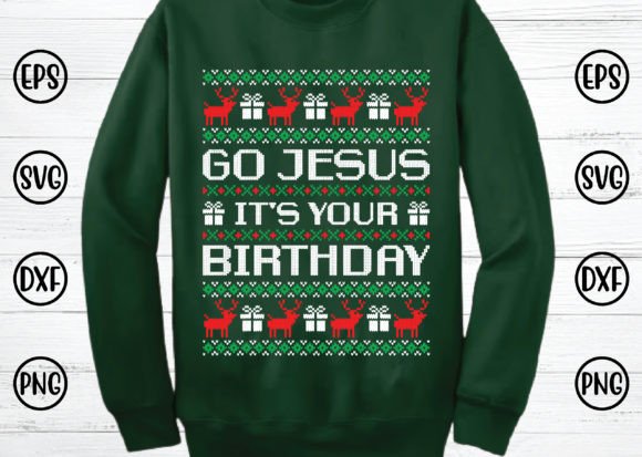 Go Jesus It's Your Birthday Ugly Sweater Review