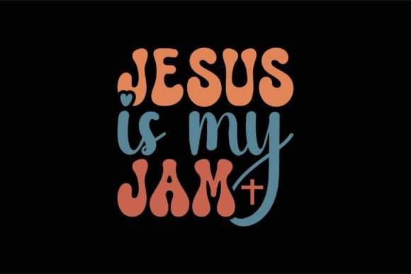 Jesus is My Jam PNG Graphics & T-Shirt Designs
