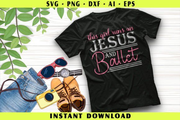 This Girl Runs on Jesus and Ballet Design Review